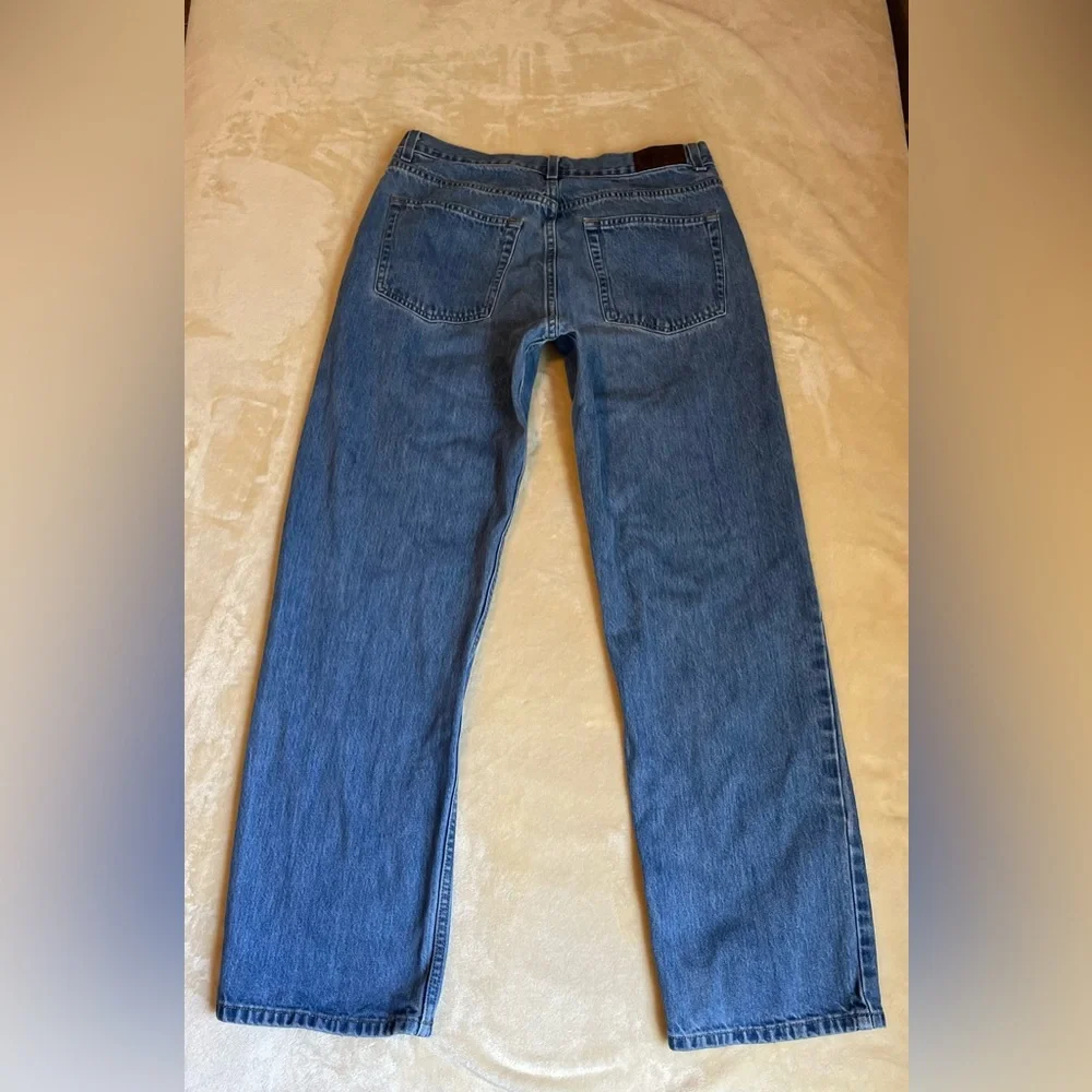Mens 32x32 Kirkland Signature Blue Denim Jeans - Picture 4 of 4